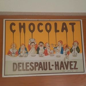 Vintage Picture "Chocolat" Delespaul-Havez